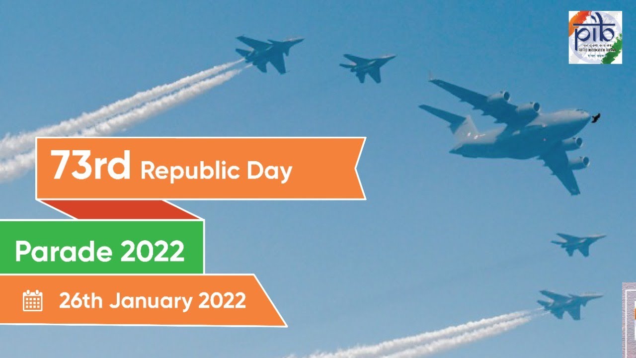 India's Republic Day Parade 26th January, 2022 - LIVE - YouTube