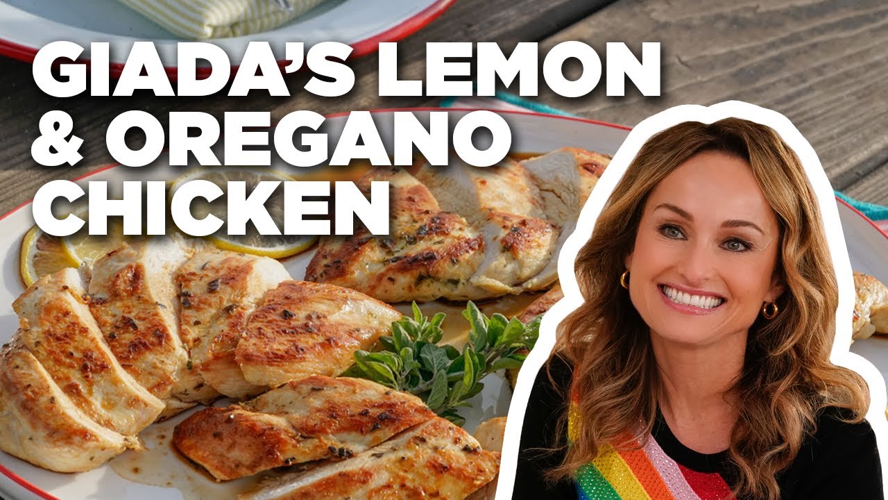 Cook Simple Lemon & Oregano Pounded Chicken w/ Giada De Laurentiis | Giada Entertains | Food Network