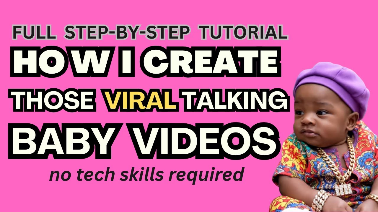 Full FREE Tutorial: Create Talking Baby Videos Trending on TikTok and Instagram