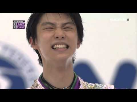 Yuzuru Hanyu - NHK Trophy 2015 - LP - World Record - ESP - English