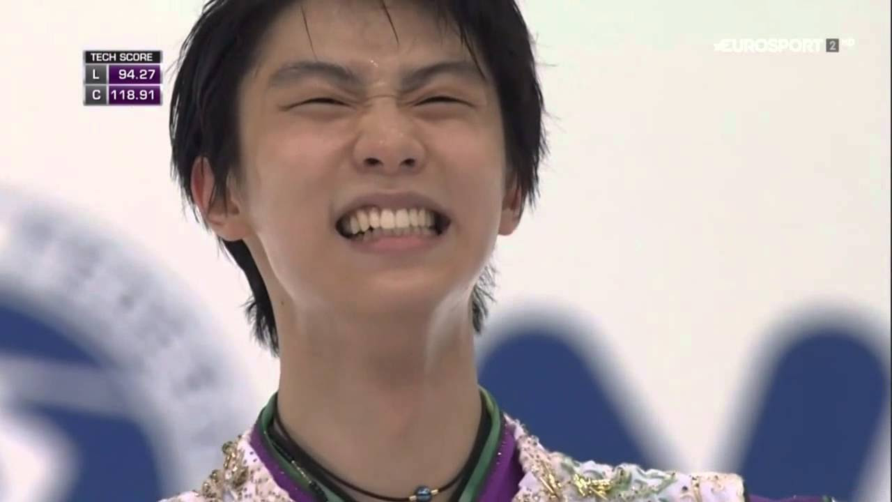 Yuzuru Hanyu   NHK Trophy 2015   LP   World Record   ESP   English