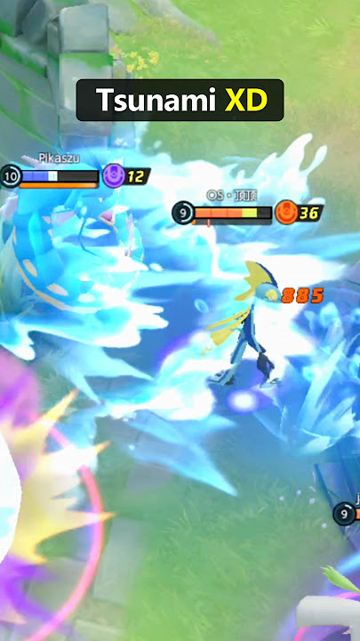Gyarados waterblending scenes 🌊 Pokemon Unite
