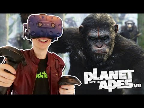 PLANET OF THE APES IN VIRTUAL REALITY! | Crisis on the Planet of the Apes VR (HTC Vive Pro Gameplay)