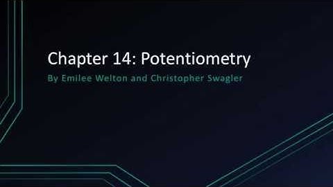 Potentiometry Overview