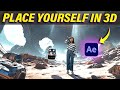 Place yourself in 3d using just one image  after effects tutorial