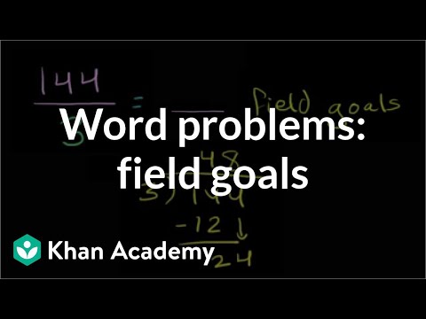 Video: Räknas upplägg som field goals?