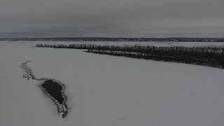 За зимней плотвой. Рыбалка в Самарской области.