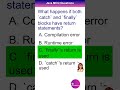 Java Programming Quiz | 3 Must-Know Questions