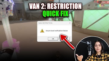 Fix: Valorant VAN 2 Error – Secure Boot Verification Failure | Easy BIOS & TPM 2.0 Fix (2025)