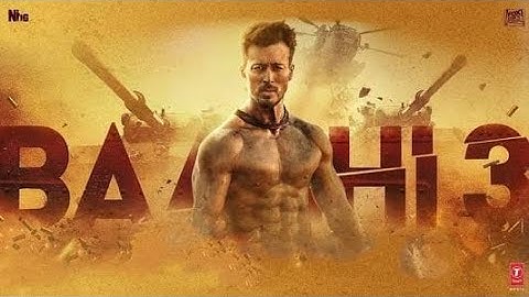 BAAGHI 3 Movie Trailer In Kinemaster ||Pixellab ||