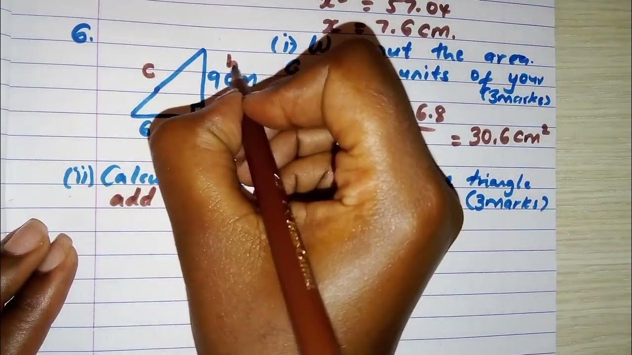 Pythagorean Theorem *simple step by step explanation* - YouTube