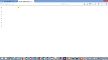 Tutorial 5 - PHP - Loops and Control Structures in PHP - Part 2