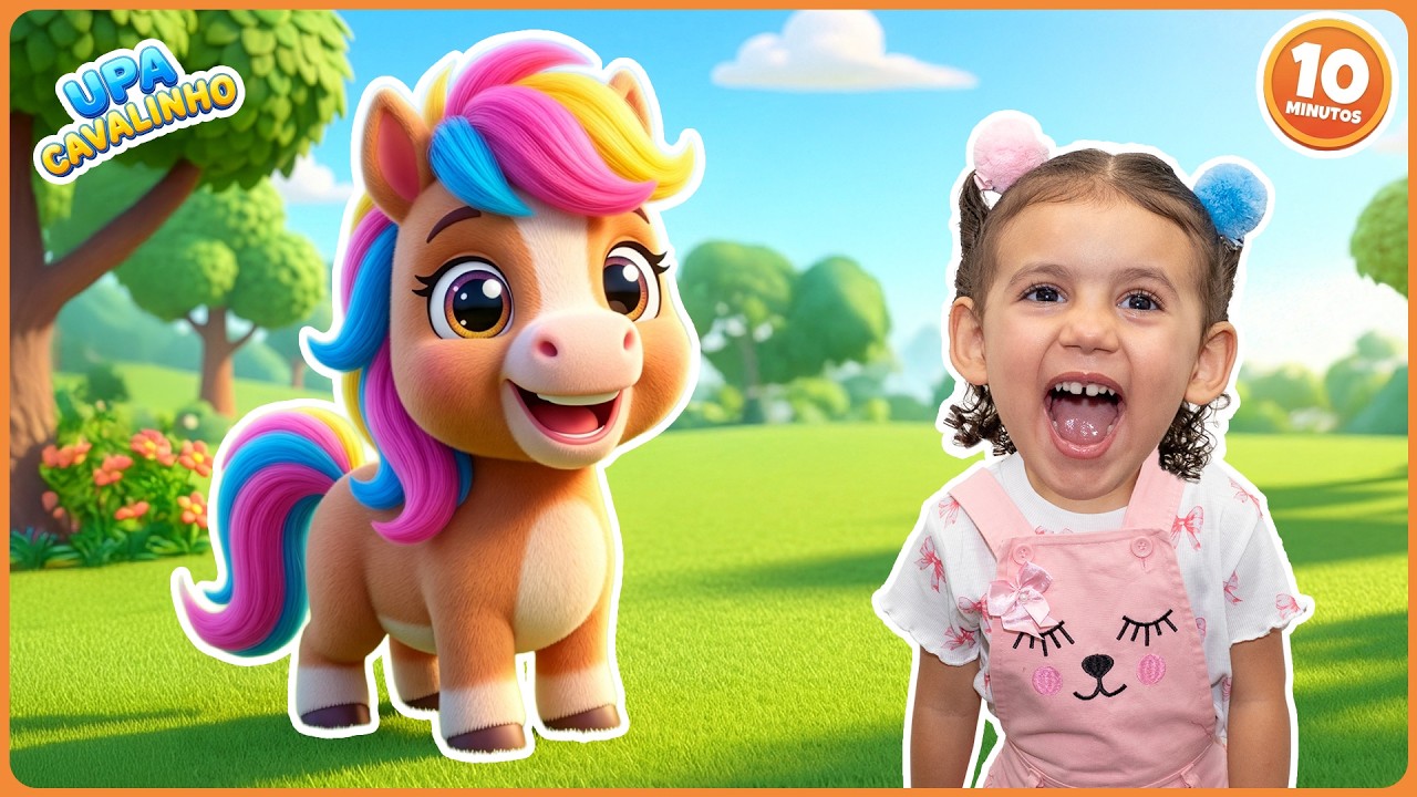 🦄 POCOTÓ POCOTÓ! Upa Cavalinho + Músicas da Fazendinha 🐴 Versão Narrada
