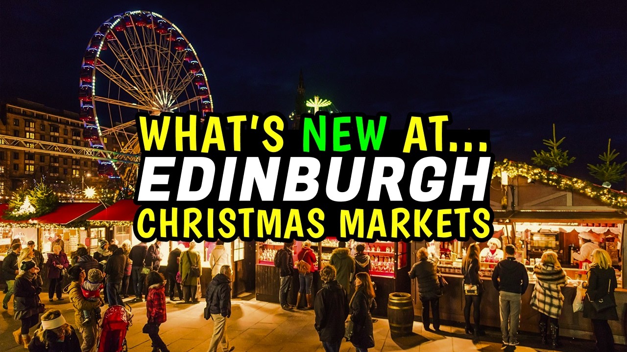 Что нового на Эдинбургской рождественской ярмарке 2025 года?