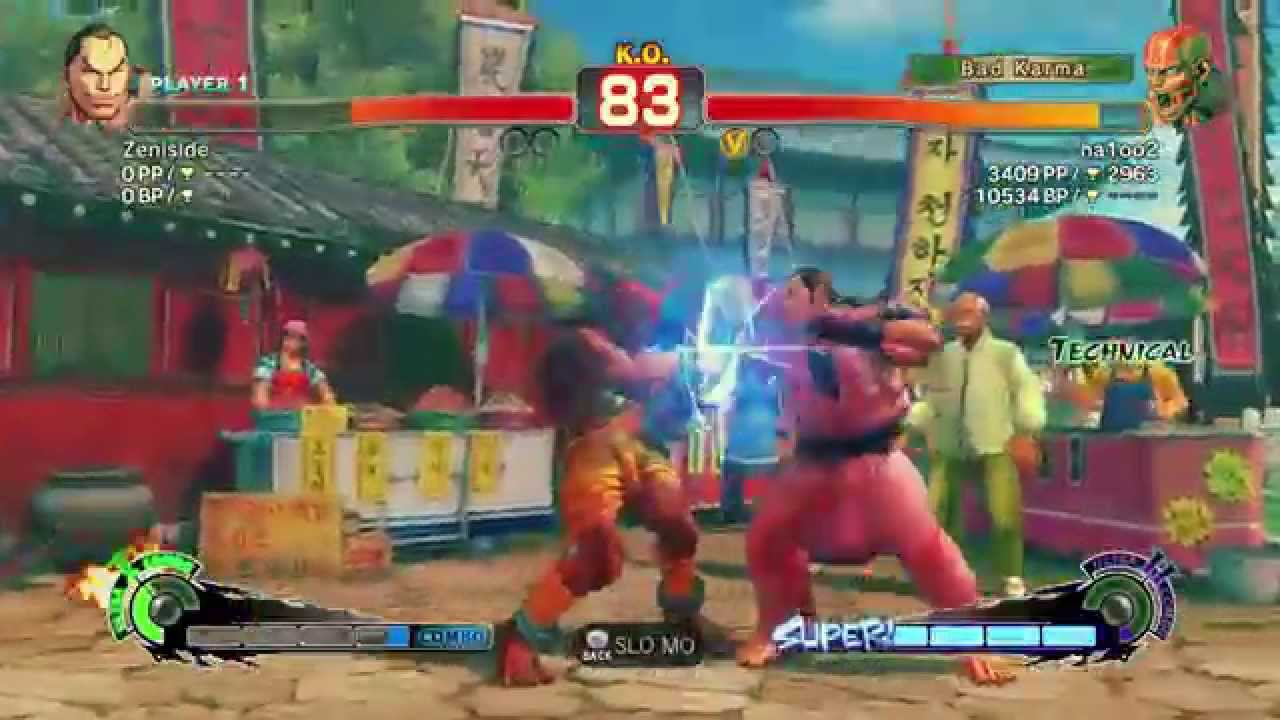 ha1oo2 vs Zeniside (Dhalsim vs Dan) SSFIV AE