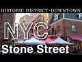 New yorkdowntownstone street historic district2020 nyc walking tour manhattan travel guide4k