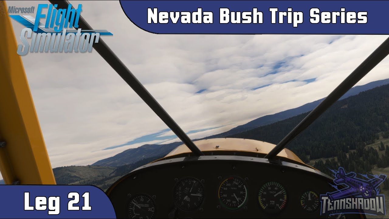 Microsoft Flight Simulator 2020 - Nevada Bush Trip - Leg 21 - YouTube