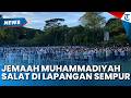 MOMEN Jemaah Muhammadiyah Salat Idul Adha di Lapangan Sempur Bogor