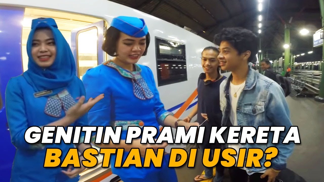 BASTIAN DI USIR DARI KERETA ? /SURABAYA