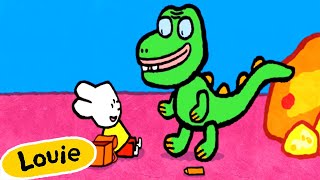 Louie, Dibújame Un Dragón Temporada 1 Episodio 11 Dibujos Para Niños Videos Educativos