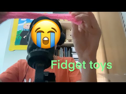 ASMR | fidget toys gekocht en uittesten *fail*