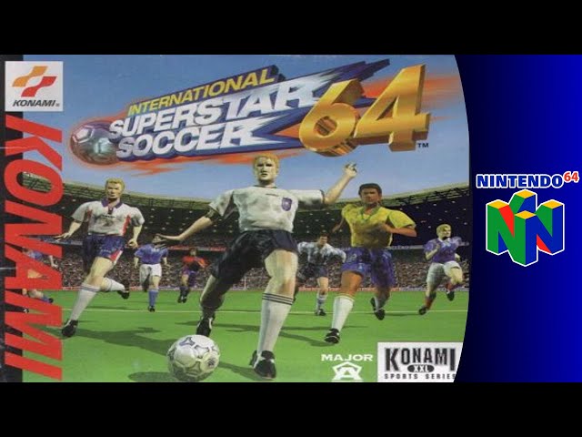 Nintendo 64 International Superstar Soccer 64 ISS 64 Box -  Hong Kong