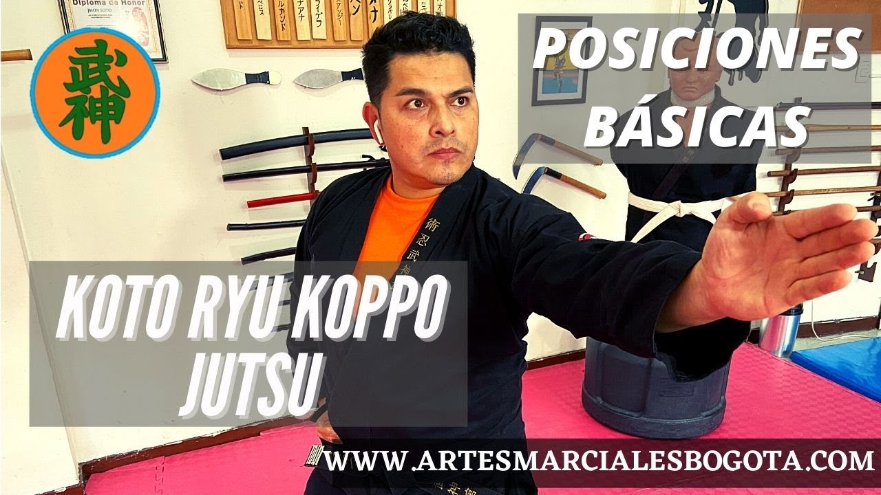 POSICIONES BASICAS| KOTO RYU KOPPO JUTSU | BUJINKAN - YouTube