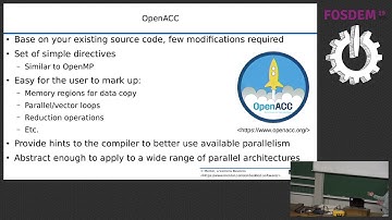 Speeding up Programs with OpenACC in GCC ... using the compute power of GPUs and other accelerators