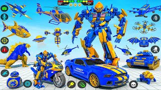 Multi Robot Car Transform 2023 | Grand Robot Car Game | Dino Robot Game | Dragon Robot Car Transform screenshot 4