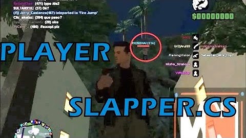 [SAMP 0.3.7] - PLAYERSLAPPER.CS - Makes Player Jump in Sky [Free Download] (2017)