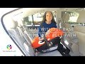 How to Install an Infant Car Seat Without Its Base (European-style belt path)