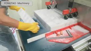 Stone square railing profiling polishing machine