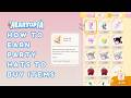 THESE REWARDS ARE TOO CUTE! - How to Get Party Hats Fast in Heartopia