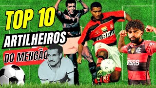 Quem são os maiores artilheiros da história do Flamengo? TOP 10!!!