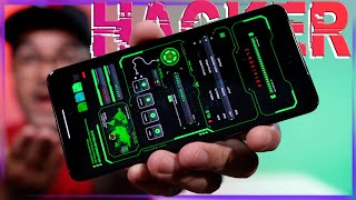 HACKER THEME 😱 SEU ANDROID EM OUTRO NÍVEL COM O MELHOR TEMA KLWP - PERSONALIZAÇÃO HOMESCREEN