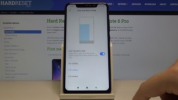 How to Use One Handed Mode on XIAOMI Redmi Note 6 Pro – Enable One Handed Mode