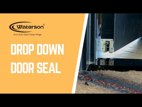Demo: Drop down door seal