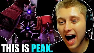 Reacting To Tower Defense X Corrupted Apex Predator Song! (SO PEAK!)