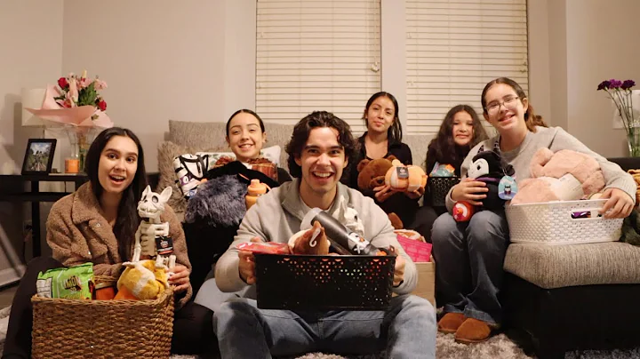 We made each other spooky baskets!