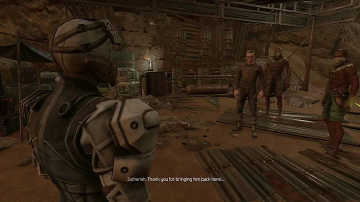 The Technomancer - The Harder They Fall: Scott Returned ''I Got Lost'' Dialogue Cutscene Sequence