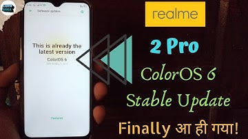 Realme 2 Pro ColorOS 6 Android PIE Stable Update || Official Stable update (Hindi)