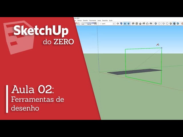 FREE SKETCHUP COURSE] CLASS 02 - Drawing Tools - YouTube