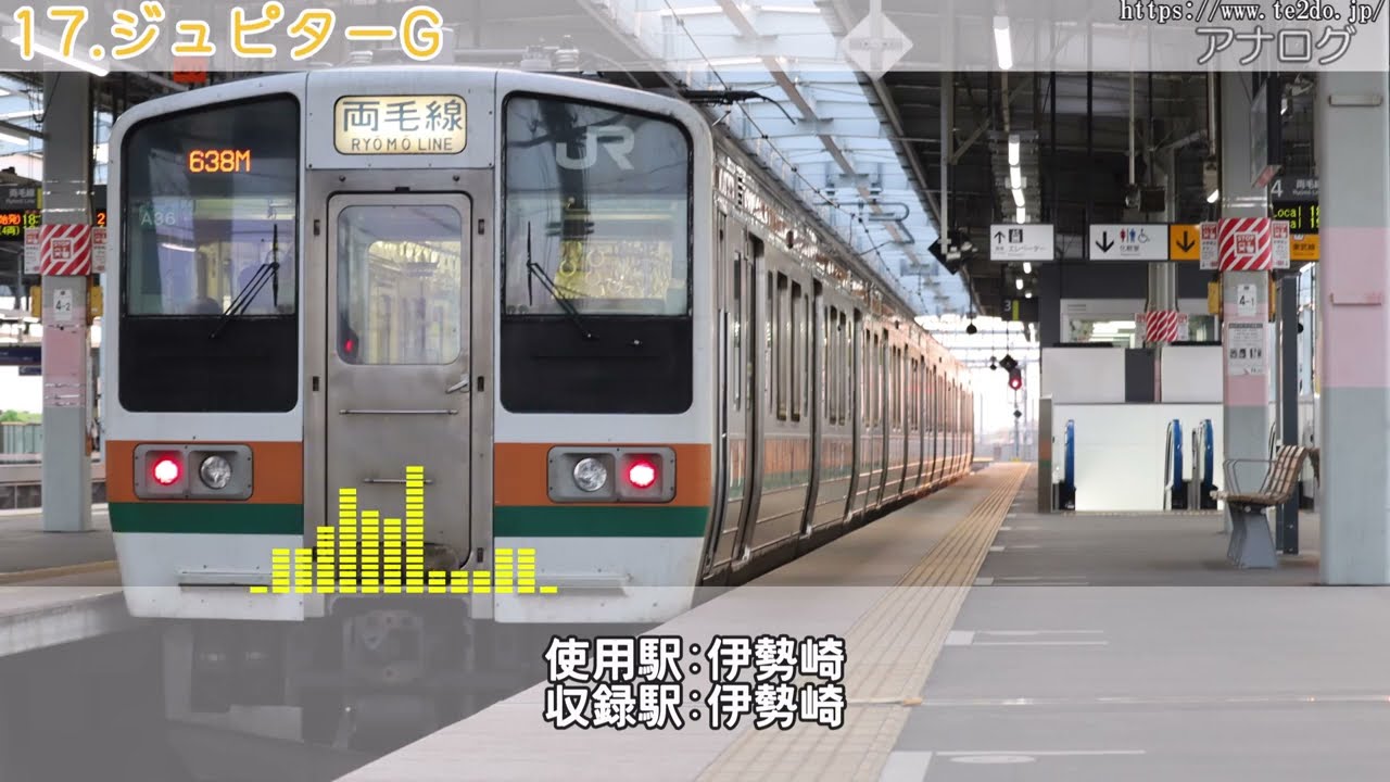 JR東日本スイッチ・サウンドフォーラム製発車メロディー集(※SHRを除く)