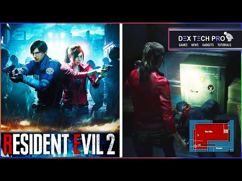 Combination Code For The Safe Located in West Office, First Floor, Police Station: Resident Evil 2