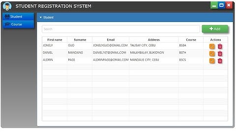 JAVAFX CRUD | STUDENT MANAGEMENT SYSTEM (JAVAFX AND MYSQL)