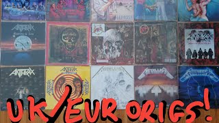 (Somewhat) Affordable Sonic Delights: Original UK/EUR Pressings of 80s/90s Thrash and Death Metal