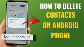 How to Delete Contacts on Android Phone — Remove Google Contacts Easily (English Tutorial)