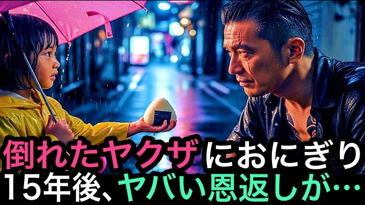 「おにぎり食べて、元気出して」怪我をして動かない男に声をかけた5歳の少女。15年後、ヤバすぎる“恩返し”が…！