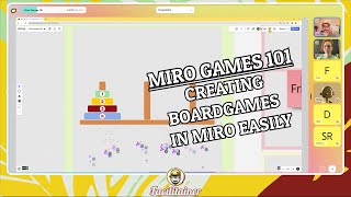 Miro game design workshop: build 3 board games step by step