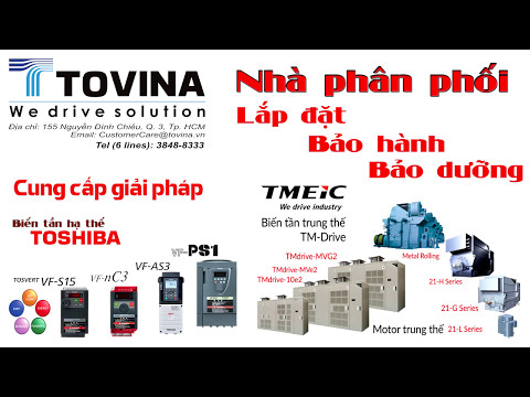 [TOVINA] Hướng dẫn sử dụng biến tần Toshiba VF-S15